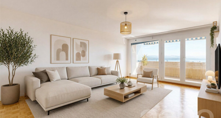 Libre de suite : Bel appartement avec sa vue sur le lac ! image 3