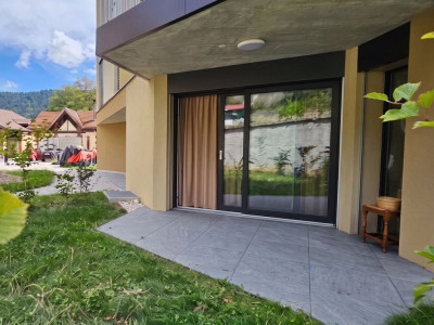Joli appartement de 2,5 pièces avec terrasses et jardin à Couvet image 9