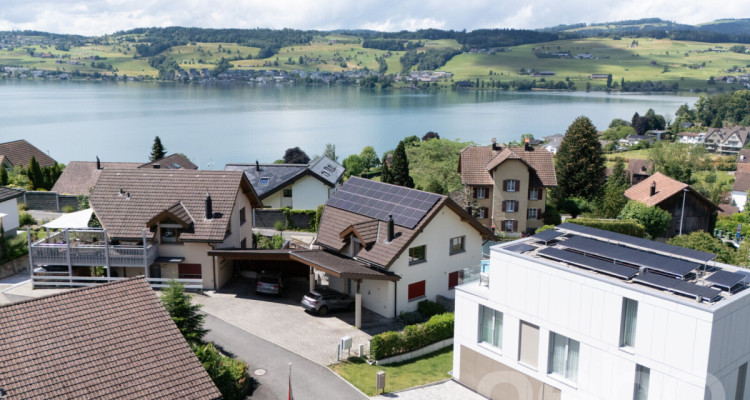 Doppeleinfamilienhaus mit Doppelcarport und Photovoltaikanlage image 1