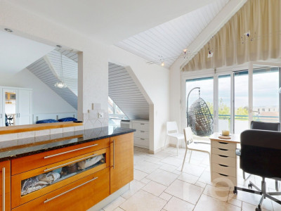Attique duplex 5,5 pièces à vendre à Crissier ? 121 m², lumineux, vue image 8