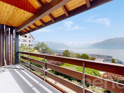 Duplex de charme avec vue imprenable sur le lac et les Alpes image 11