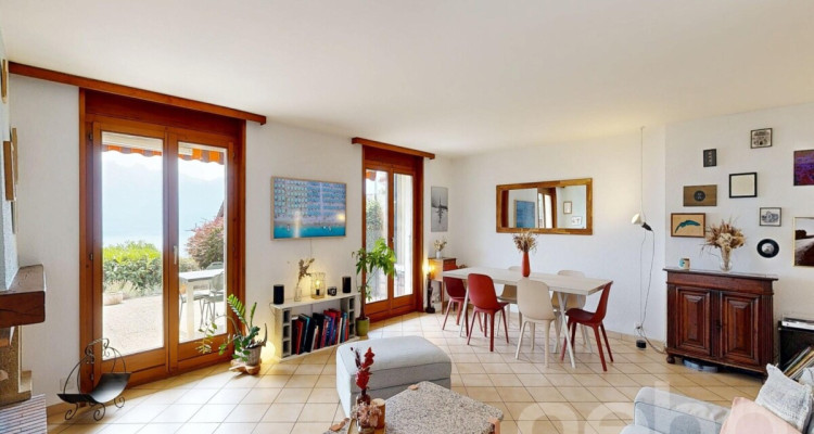 Duplex de charme avec vue imprenable sur le lac et les Alpes image 4