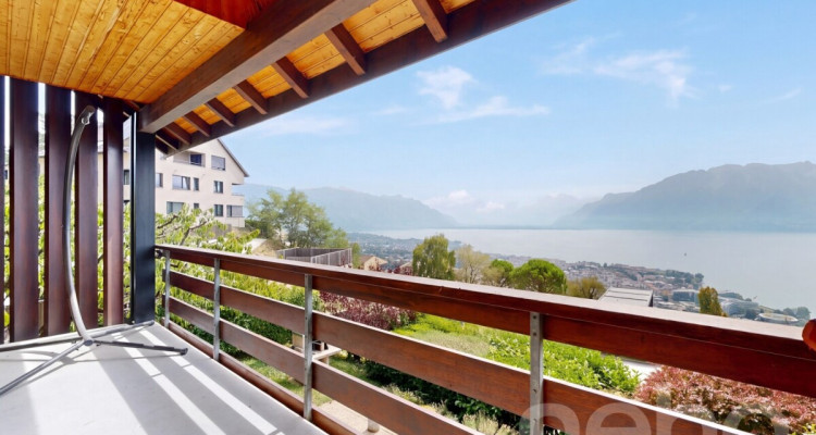 Duplex de charme avec vue imprenable sur le lac et les Alpes image 11