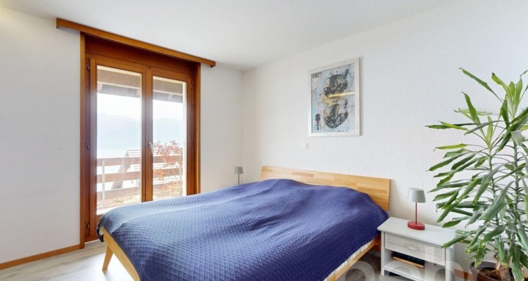 Duplex de charme avec vue imprenable sur le lac et les Alpes image 12