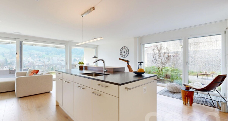3.5-Zimmer-Gartenwohnung mit viel Privatsphäre image 4