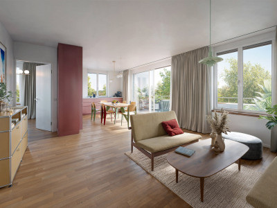Derniers lots : Appartement contemporain & familial de 5 pièces, Plan -Les-Ouate image 2