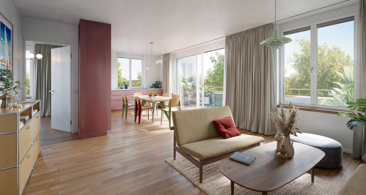 Derniers lots : Appartement contemporain & familial de 5 pièces, Plan -Les-Ouate image 2