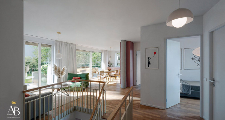 Derniers lots: Appartement contemporain & son jardin privatif, Plan-Les-Ouates image 1
