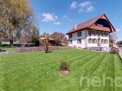 Authenticité, charme: duplex avec jardin privatif à 20min de Lausanne image 1