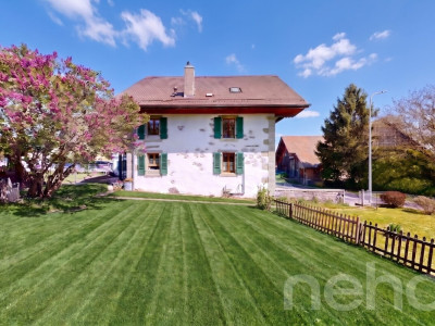Authenticité, charme: duplex avec jardin privatif à 20min de Lausanne image 3