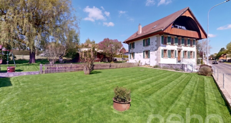 Authenticité, charme: duplex avec jardin privatif à 20min de Lausanne image 1