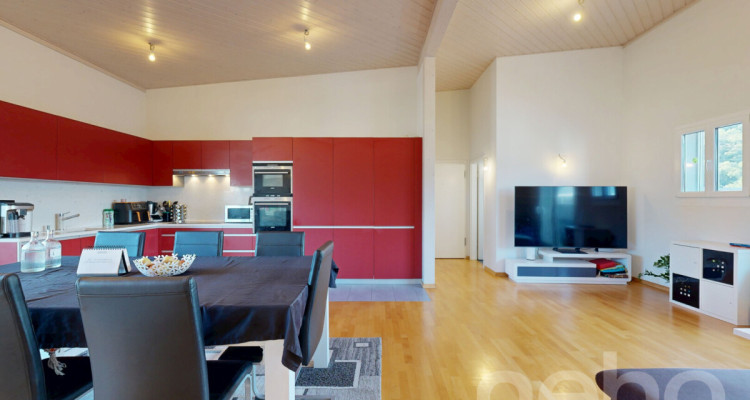Grand Attique avec terrasse de 60m² et vue sur les montagnes. image 4