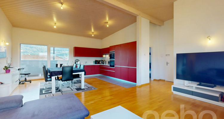 Grand Attique avec terrasse de 60m² et vue sur les montagnes. image 5