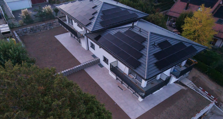 2 villas mitoyennes neuves à Denges - cadre de vie privilégié entre lac et ville image 4