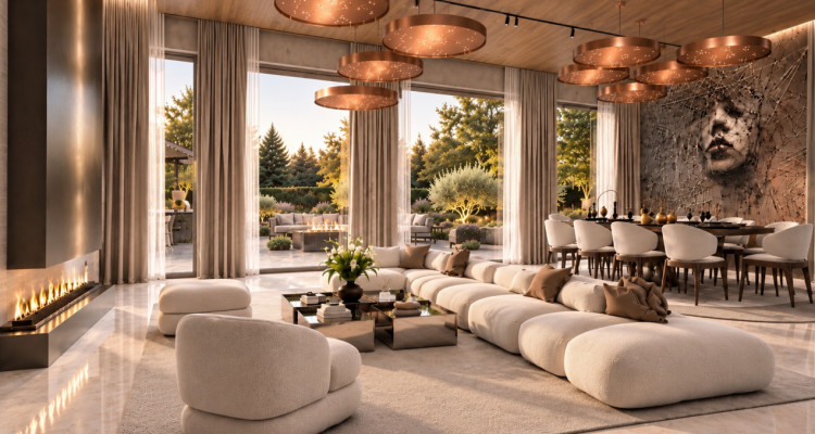 Trois magnifiques villas, prestations Luxe(La Capite-Cologny-Choulex) image 2