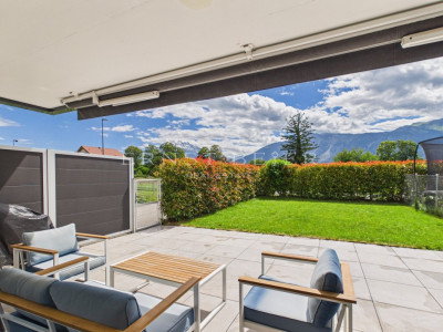 Appartement 3.5 pièces, jardin privatif et vue dégagée sur les montagnes image 1