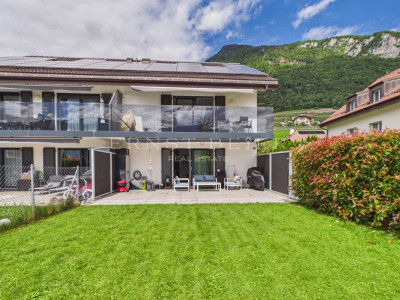 Appartement 3.5 pièces, jardin privatif et vue dégagée sur les montagnes image 2