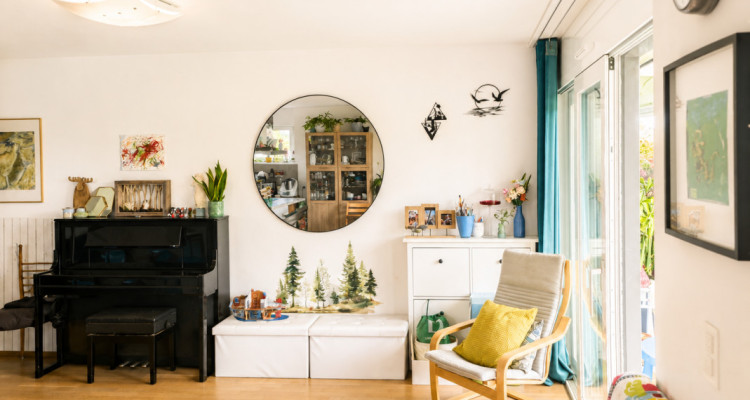 Modern 4.5-Room Apartment with Private Sauna & Balcony — Lake, EPFL image 4