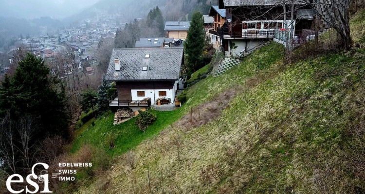 Parcelle à bâtir au coeur de Champéry image 3