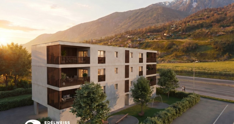 Splendide 3.5 pces dans petit immeuble résidentiel à Saxon image 1