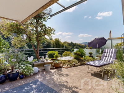 4.5 Zimmer Terrassenhaus mit Traumaussicht in Utzigen image 3