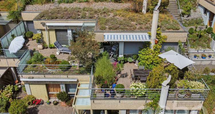 4.5 Zimmer Terrassenhaus mit Traumaussicht in Utzigen image 1