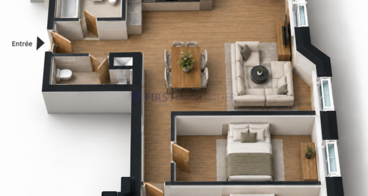 Villars - Chesières - PPE LOT L - CHF 410000.- image 16