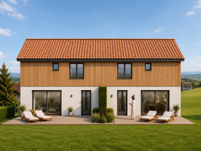 VILLAS JUMELÉES À VILLARLOD - lot 1 - CHF 945000.- image 2