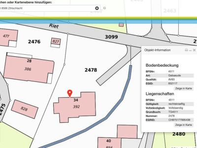 1367 m2 Bauland in Zihlschlacht  Dorfzone D2 image 1