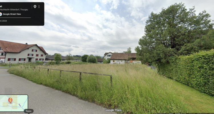 1367 m2 Bauland in Zihlschlacht  Dorfzone D2 image 3