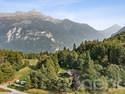Les Giettes ? Chalet de caractère sur un terrain dexception image 2