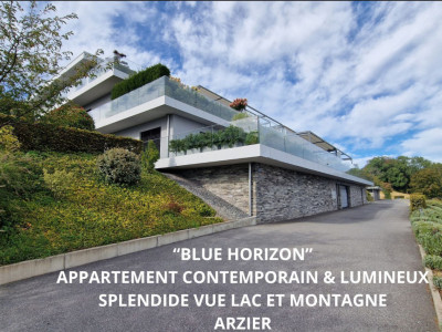 Blue Horizon, appartement contemporain 5,5 pièces, vue lac et Mont Blanc image 2