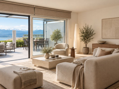 Blue Horizon, appartement contemporain 5,5 pièces, vue lac et Mont Blanc image 6