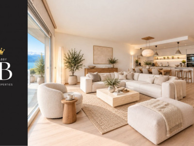 Blue Horizon, appartement contemporain 5,5 pièces, vue lac et Mont Blanc image 7