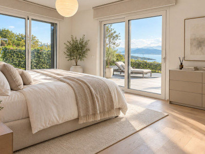 Blue Horizon, appartement contemporain 5,5 pièces, vue lac et Mont Blanc image 8