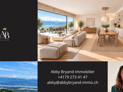Blue Horizon, appartement contemporain 5,5 pièces, vue lac et Mont Blanc image 1