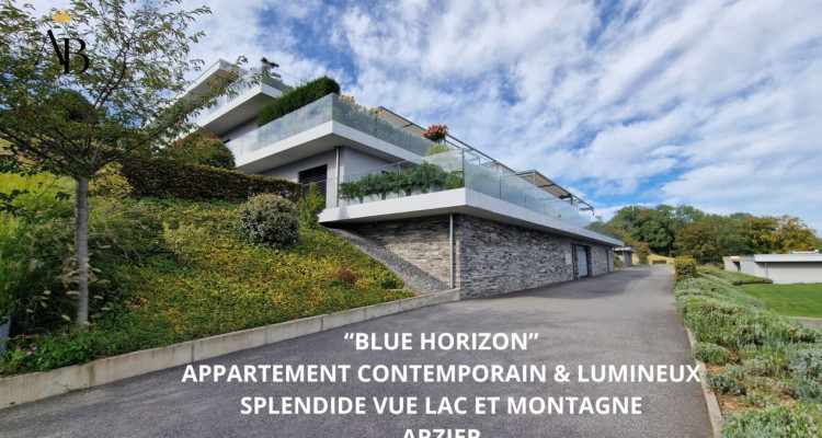 Blue Horizon, appartement contemporain 5,5 pièces, vue lac et Mont Blanc image 2