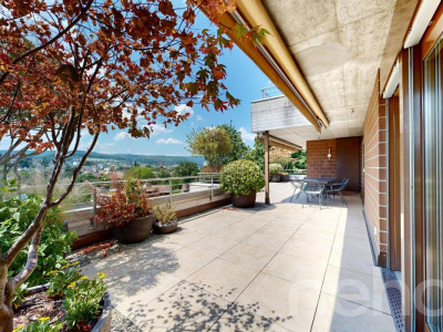 6.5 Zimmer Terrassenwohnung mit 189 m² Aussenfläche und Weitsicht image 8