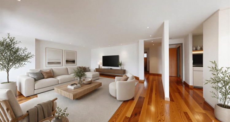 6.5 Zimmer Terrassenwohnung mit 189 m² Aussenfläche und Weitsicht image 2