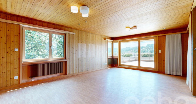 6.5 Zimmer Terrassenwohnung mit 189 m² Aussenfläche und Weitsicht image 12