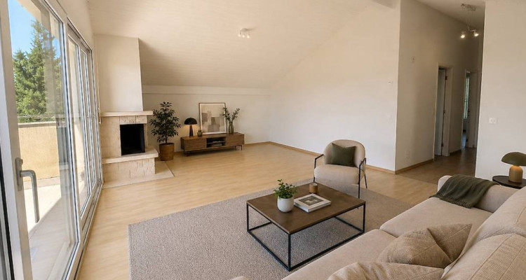🏡 Magnifique Loft, 4.5 pièces avec vue sur le lac et les Alpes image 2