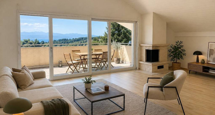 🏡 Magnifique Loft, 4.5 pièces avec vue sur le lac et les Alpes image 1