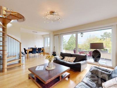 Superbe maison individuelle avec vue sur le Léman à Échandens image 3