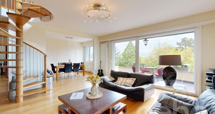 Superbe maison individuelle avec vue sur le Léman à Échandens image 3
