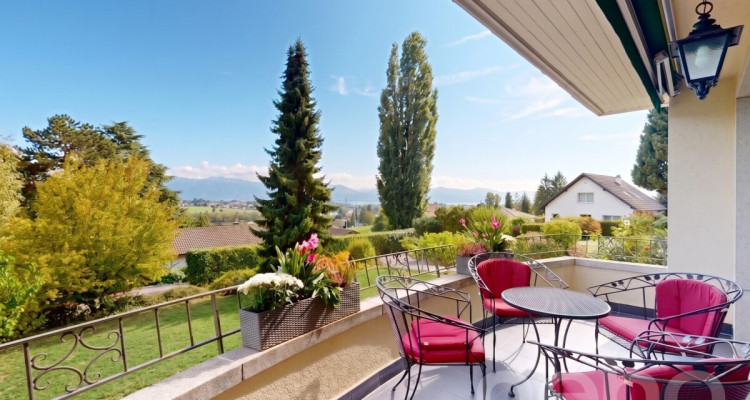 Superbe maison individuelle avec vue sur le Léman à Échandens image 9
