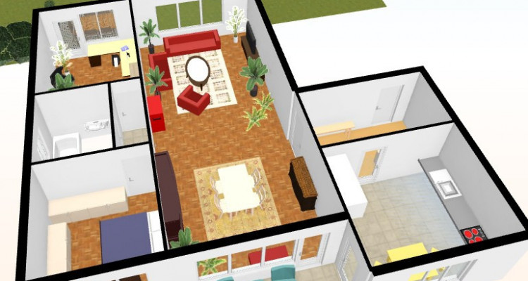 Ideal place for home office and living image 12