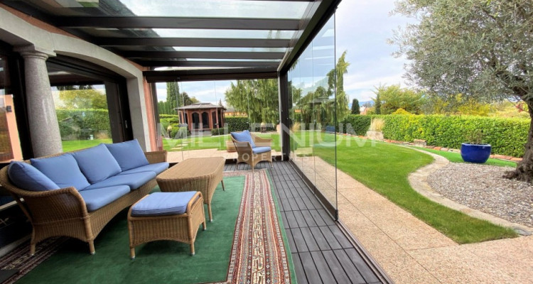Belle maison individuelle avec magnifique vue sur lac à Anières. image 11