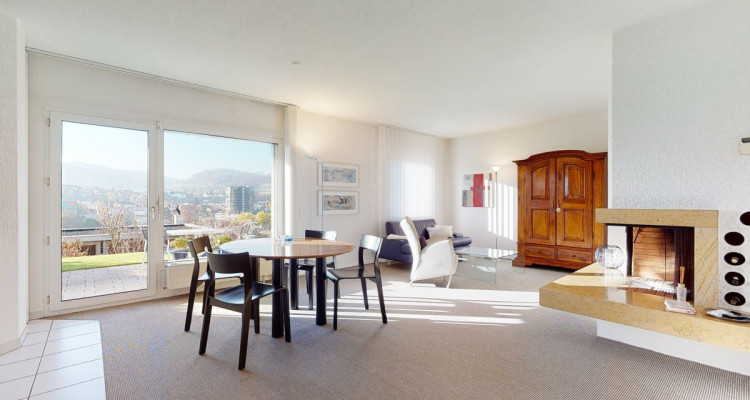 Gepflegtes DFH - top Aussicht mit schöner Garten- und Aussenfläche image 4