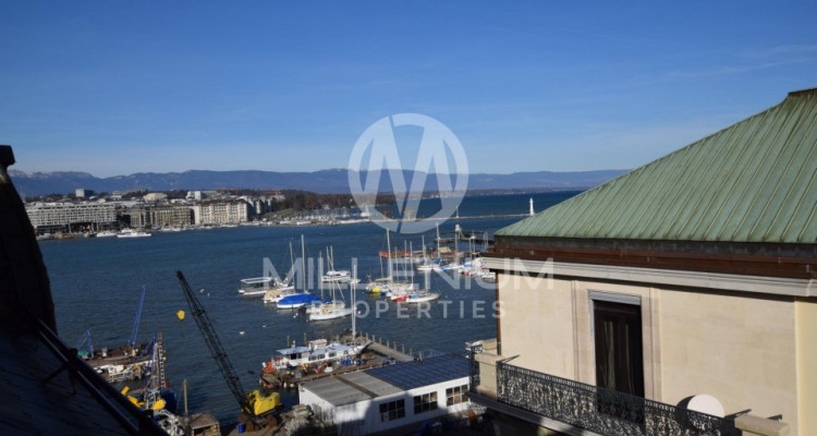 Appartement 2.5 pièces en attique aux Eaux Vives image 1