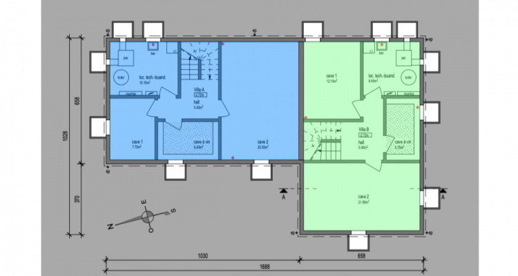 Projet de 2 villas jumelles - Idéalement située au calme image 6